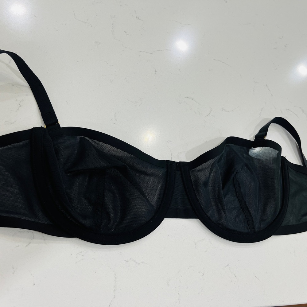 Black sheer Cuup bra
